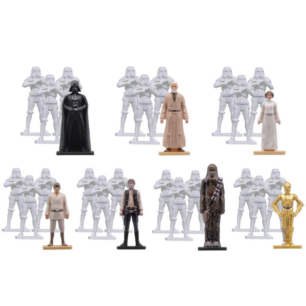 Star Wars Bandai 1/72 Scale Model Series 01 Mini Figure Collection -  Tesla's Toys